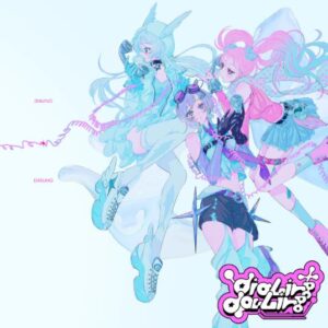 東京電脳, 電音部 & Moe Shop – dialing+darling 歌詞 ( Lyrics) ジャケット